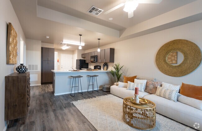 2BR, 2BA - 933 SF - Apex Villas