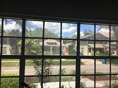 Looking out to the street - 611 Hillcrest St Apartments