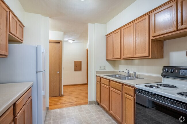3 habitaciones, 1 baño - 1088 pies cuadrados - Cocina - Middleton Lakeview Apartments