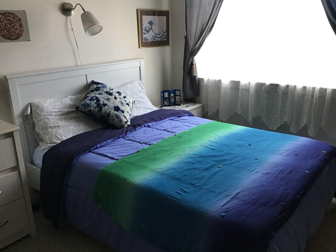 Double bed with removable topper - 7540 37th Ave NE