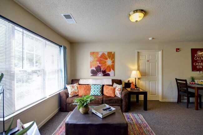 The room you will be subletting is Unit C (the door pictured) - 1300 Bulldog Dr
