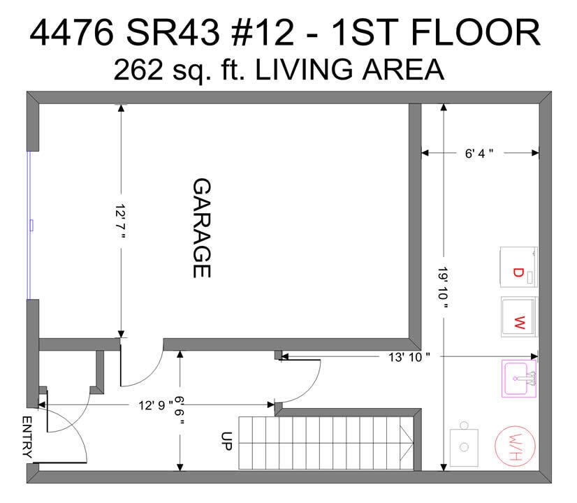 Woodland Pointe – Two Bedroom with Garage