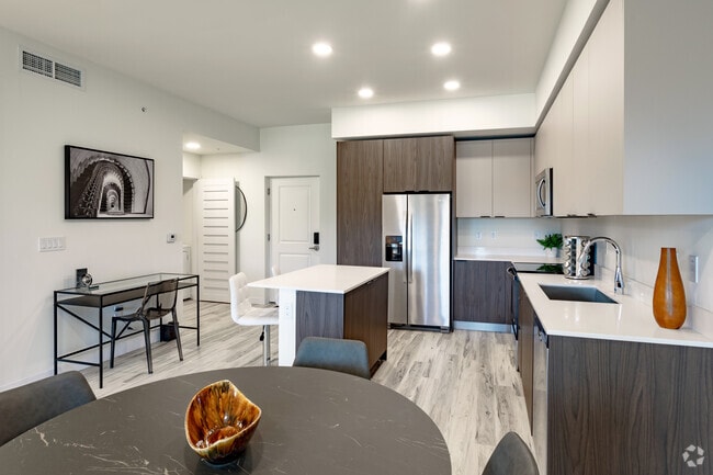 1BR, 1BA - Scarlet - Kitchen / Living Room - Aviara East Pompano Apartments