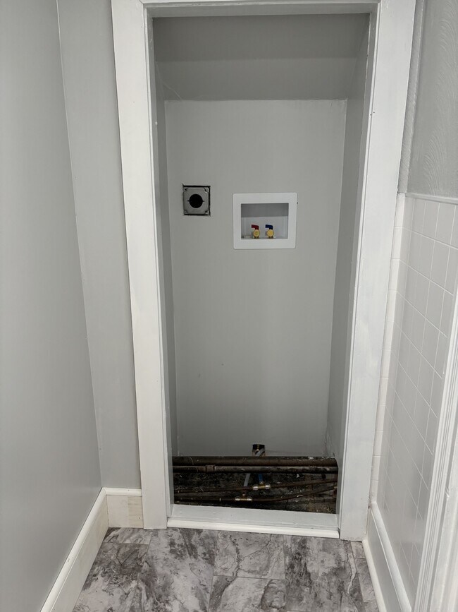 We are installing washer/dryer - 48 Grove St