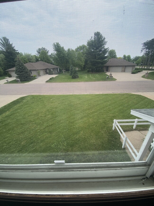 View of front yard, from living room - 2912 12th St S