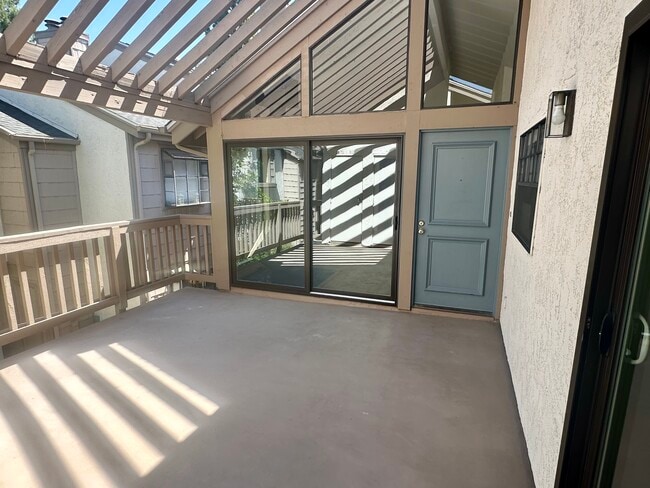 Entrance from deck area - 26701 Quail Crk