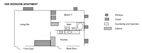 Planta - Elite at 25 Apartments