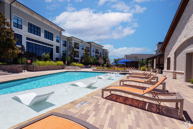 Resort-Style Pool at The Hendry Apartments - The Hendry