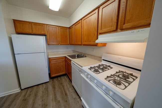 Kitchen (Unit A) - Harborside Village Apartments