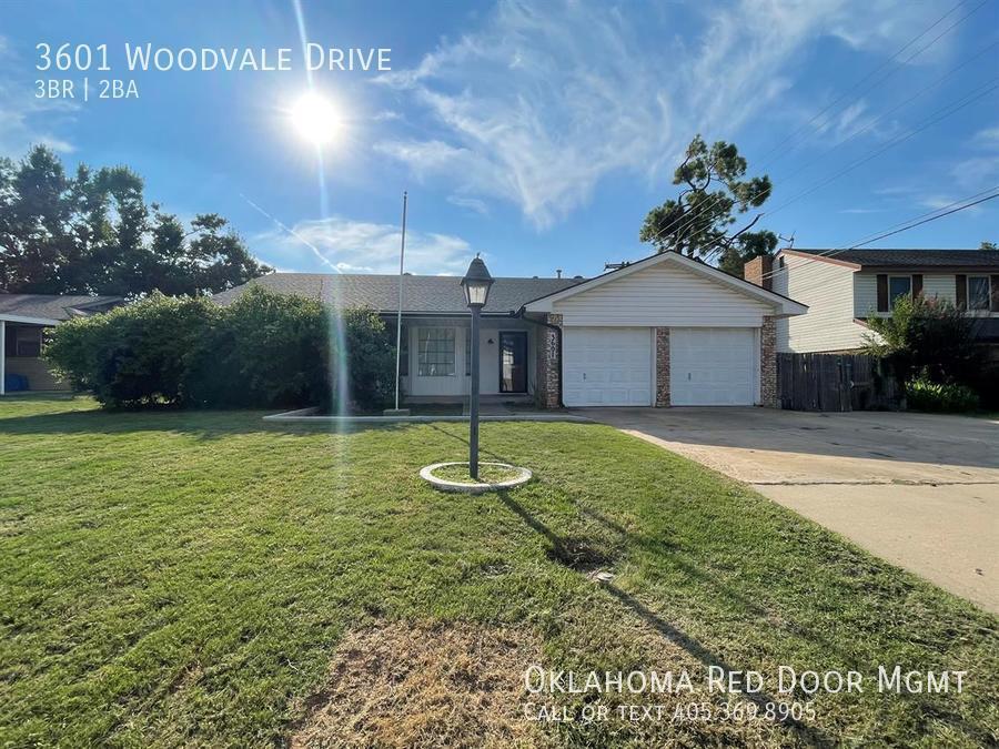 3601 Woodvale Dr, Midwest City, OK 73110 House Rental in Midwest City