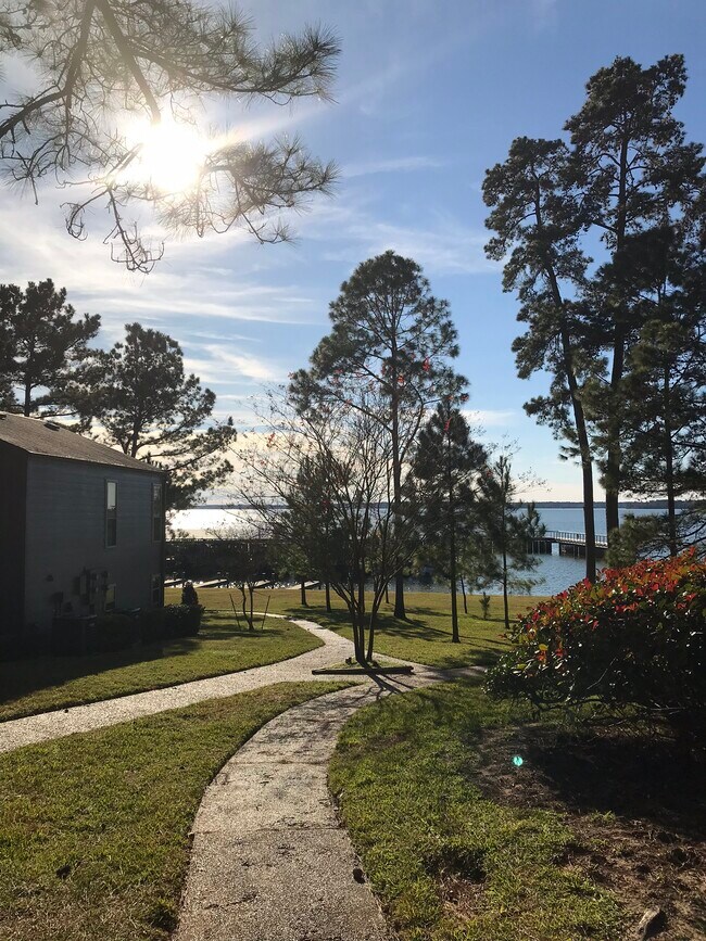 View from side of balcony - 15661 Lakeway Dr