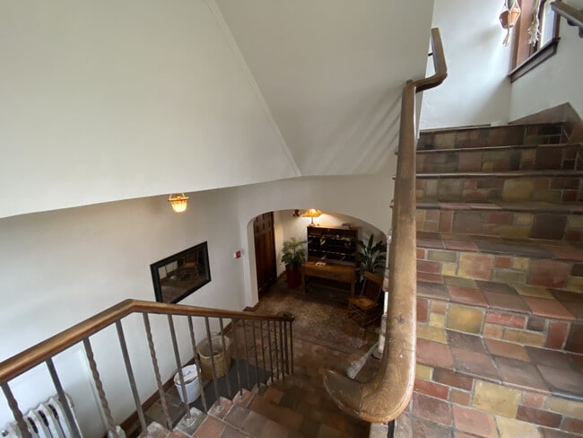 Vintage Tile stairwell - 811 E College St