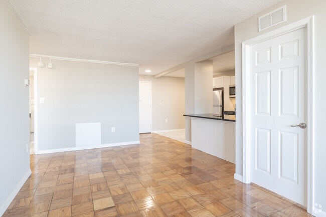 2BR, 1BA - Living Room / Dining Room - 8200W Apartments