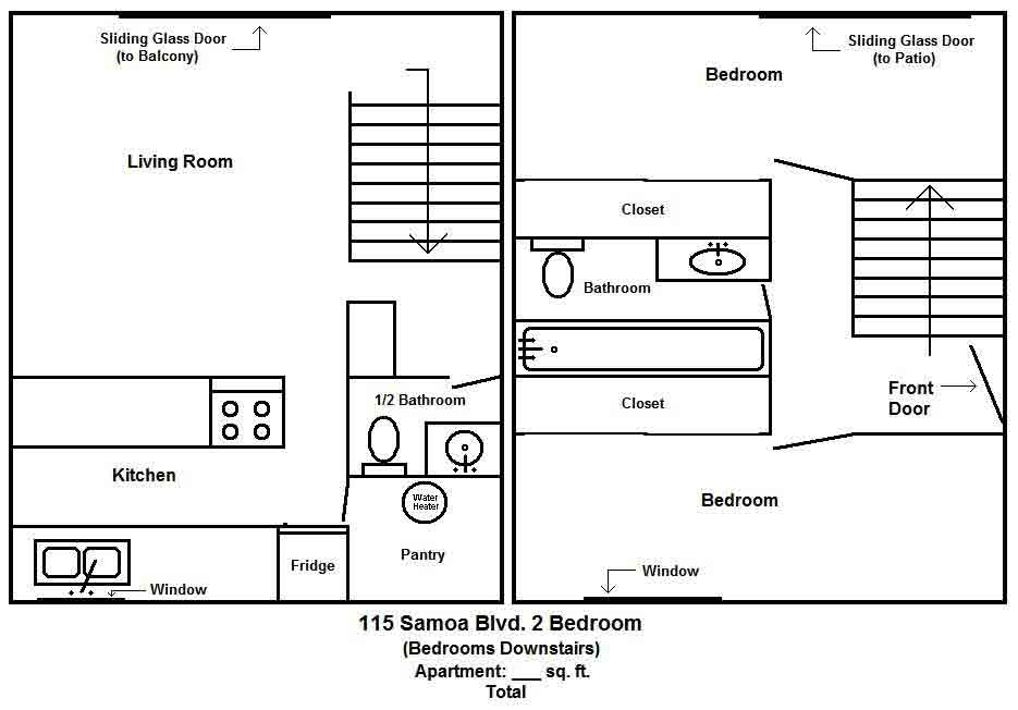 2BR/1.5BA - Meadowbrook Apartments