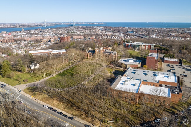 Perched atop Grymes Hill, students at Wagner College get to live in a beautiful neighborhood.