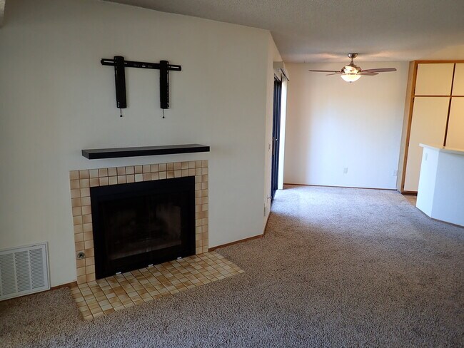 Fireplace and dining area - 9709 Mesa Springs Way