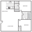 Two Bedroom, Two Bathroom, 1200 SQFT