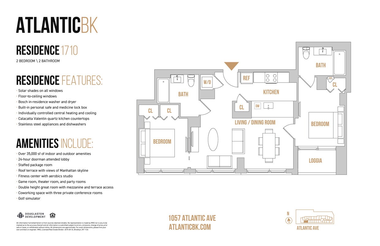 Plano de planta - Atlantic BK