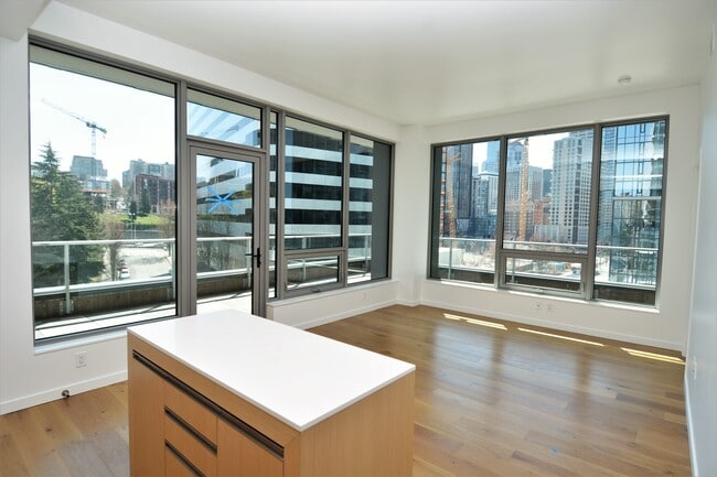 Living Room and Kitchen Island - 1808 Minor Ave