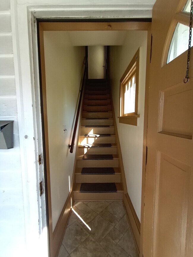 Stairs to apt - 1032 North Ave NE