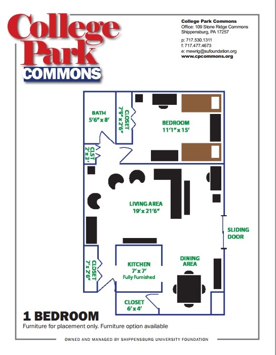 College Park Commons Apartments in Shippensburg, PA