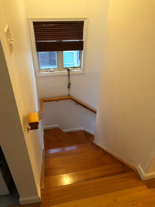 Stairs to apartment - 143 Vedder Ave