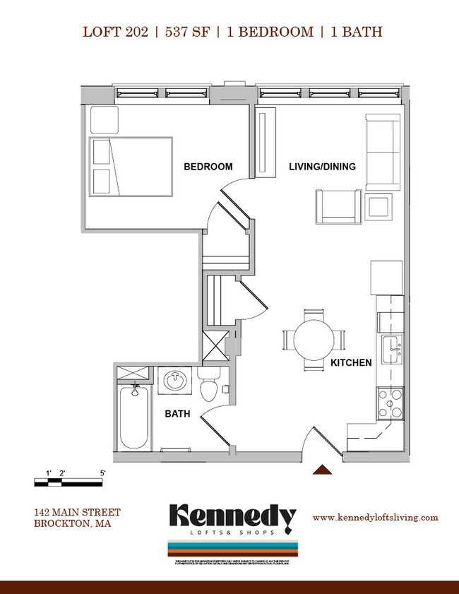 Plano de planta - Kennedy Lofts
