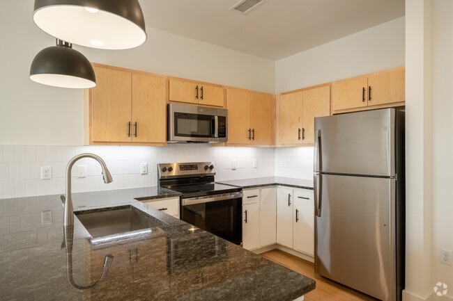 1K - Kitchen - Soda Flats Apartments