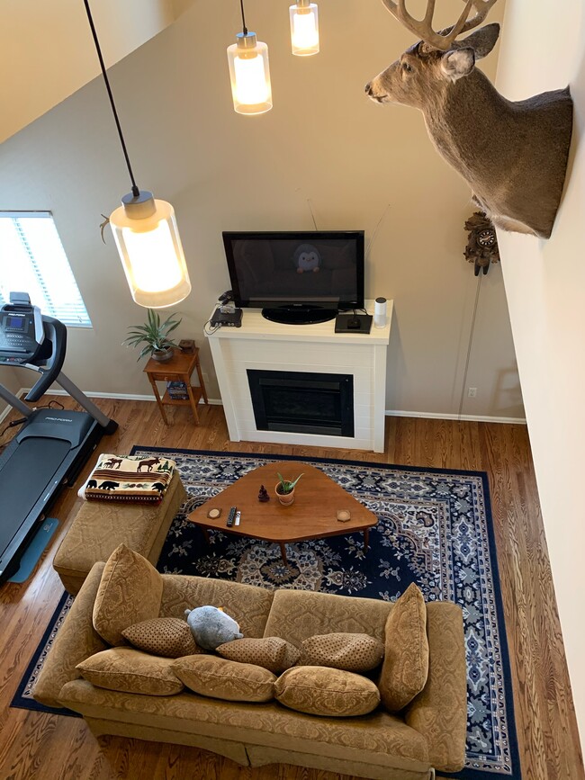 Living Room from Loft - 4585 Hennings Dr