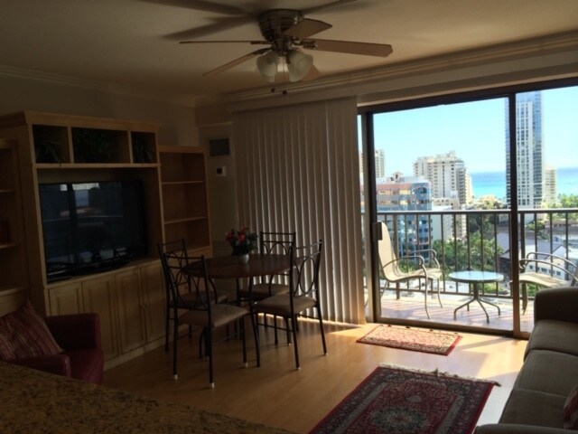 Living room - 2410 Kuhio Ave