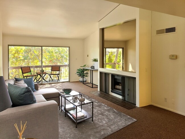 Living Room Furnished Example - 440 Veteran Ave