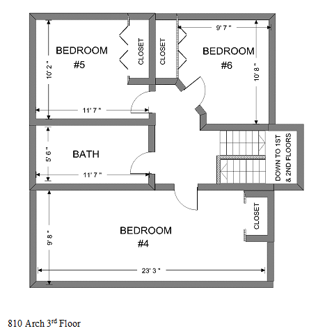 Building Photo - 6 br, 2 bath House - 810 Arch St 810 Arch