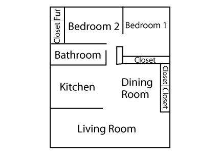 2BR/1BA - Casa del Sol Apartments