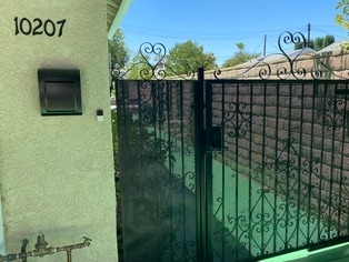 Front Gate - 10207 Louise Ave