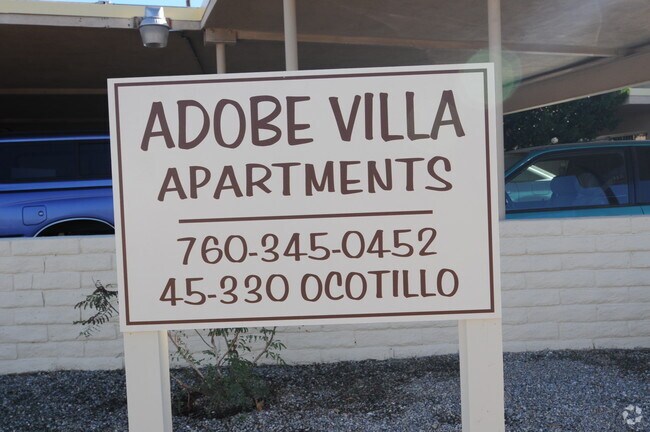 Foto del edificio - 45330 Ocotillo Dr