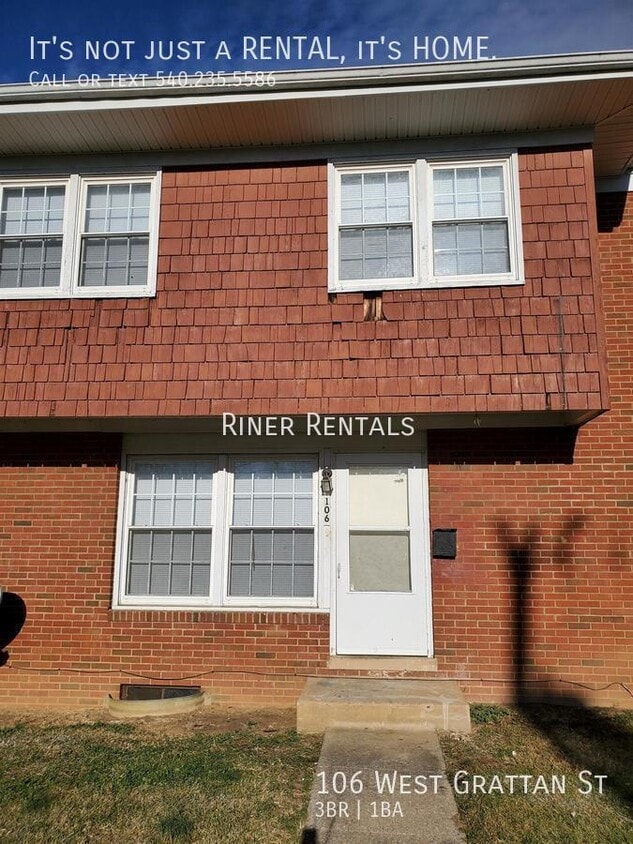 106 W Grattan St, Harrisonburg, VA 22801 Townhome Rentals in