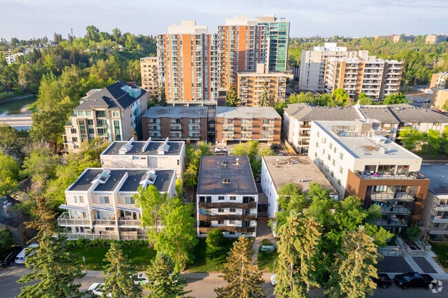 Aerial Photo - Elbow Mission Apartments