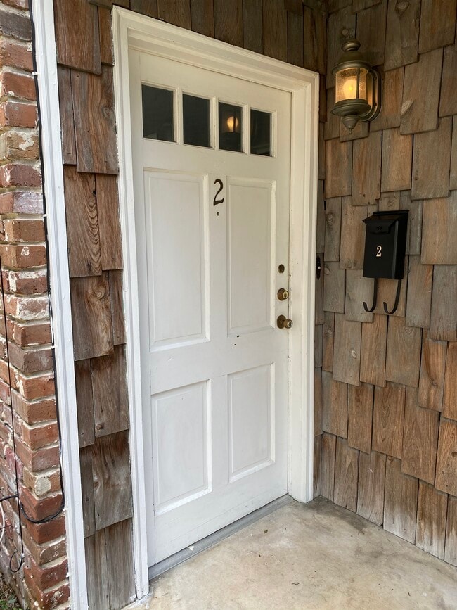 Front door - 3221 Herschel Street Townhome