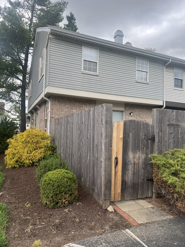 Private outdoor area with concrete patio - 7616 Dover Ct