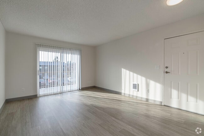 2BR, 1BA - 800SF Living Room - Parkside Apartments