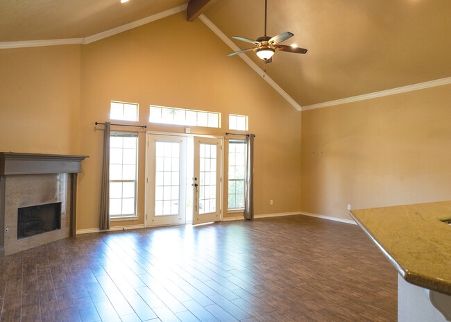 living room french doors - 488 Harbor Oaks Dr