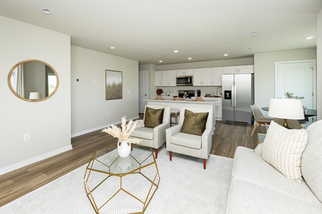 Main Floor- This home is not furnished - 4302 NE 13th St