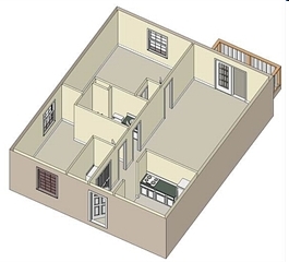 2HAB/1BA - Meridian West