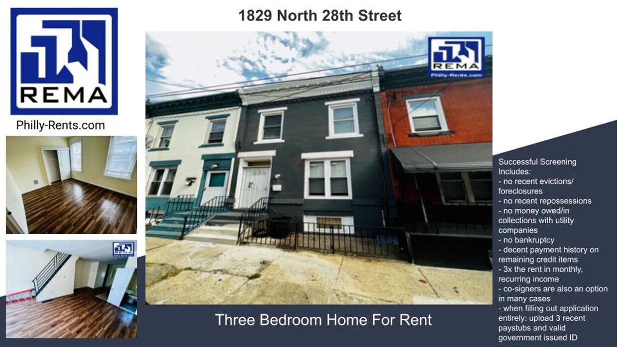 Renovated 3BR/1.5BA North Philly Home with Open Layout & Rear Yard - Renovated 3BR/1.5BA North Philly Home with Open Layout & Rear Yard