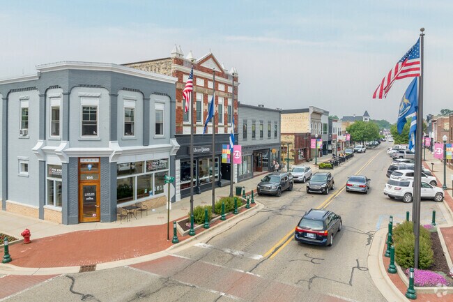 Downtown Zeeland has a number of restaurants and boutique shops for visitors and residents.