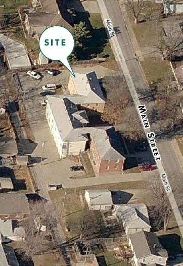 Aerial- Bird's Eye - Main Street Apartments