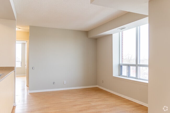 2BR, 1BA - Living Room - The Landmarq Rental Residences