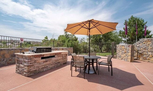 Área de barbacoa - Cuestas