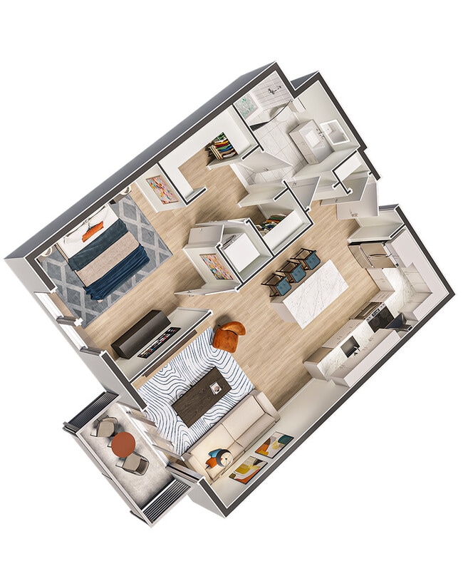 Floorplan - Dwell at Second Street