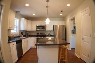 Kitchen --Door leads to garage and laundry room - 472 Jester Street